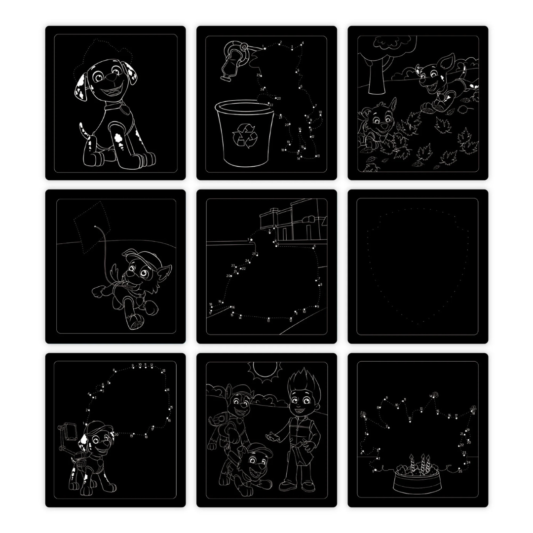 Paw The Patrol Scratch Art Set