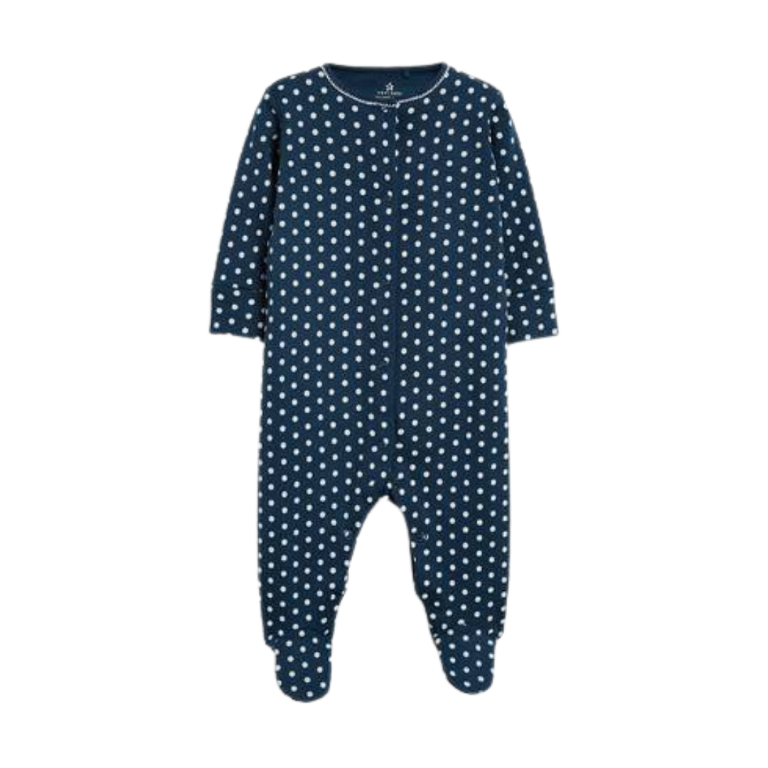 Polka Dots Footed Sleepsuit | Next Baby