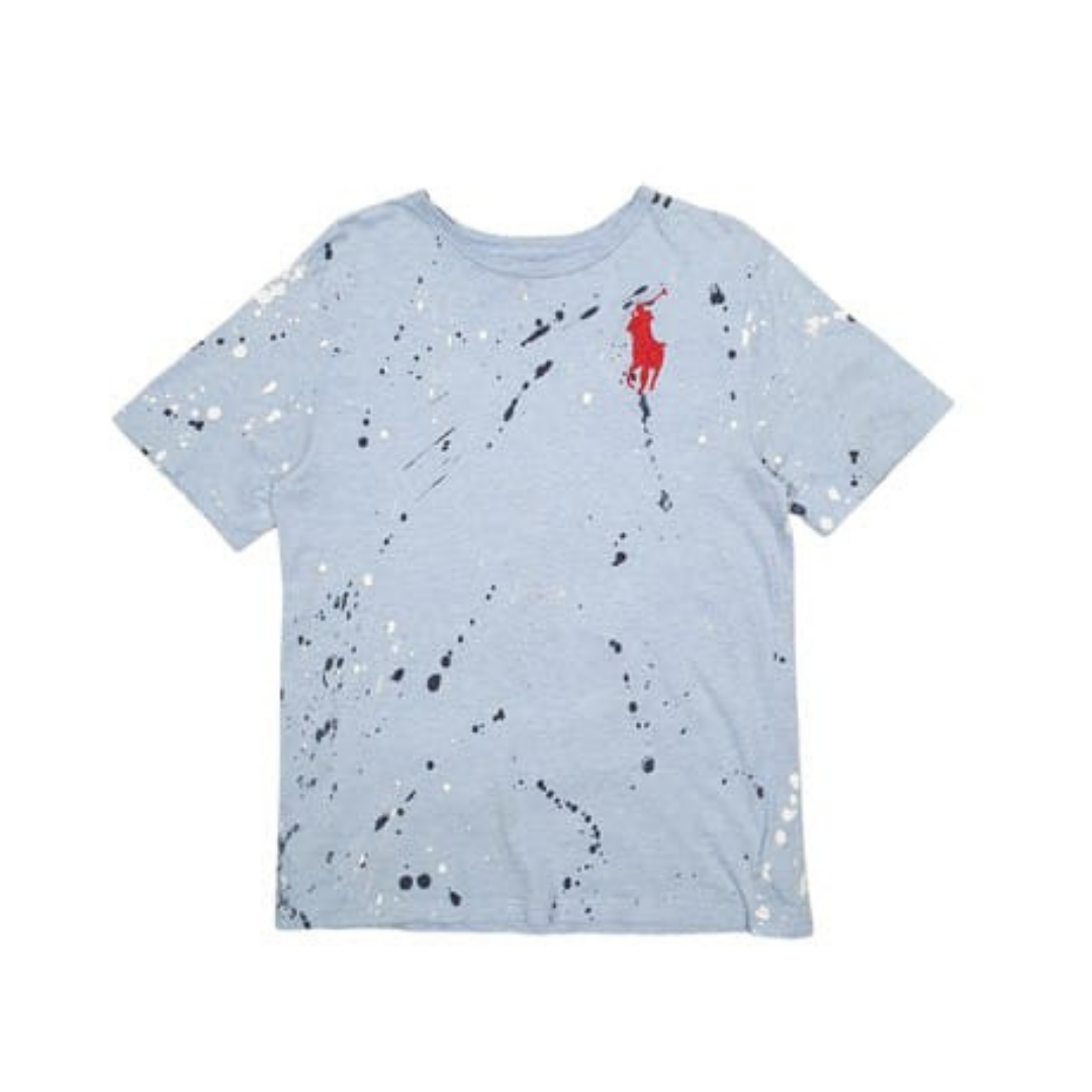 Paint-Splatter Cotton T-Shirt | Ralph Lauren