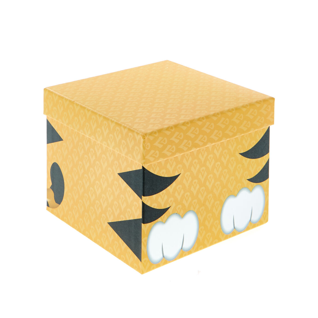 Stackable Plush Tiger Gift Boxes set of 3