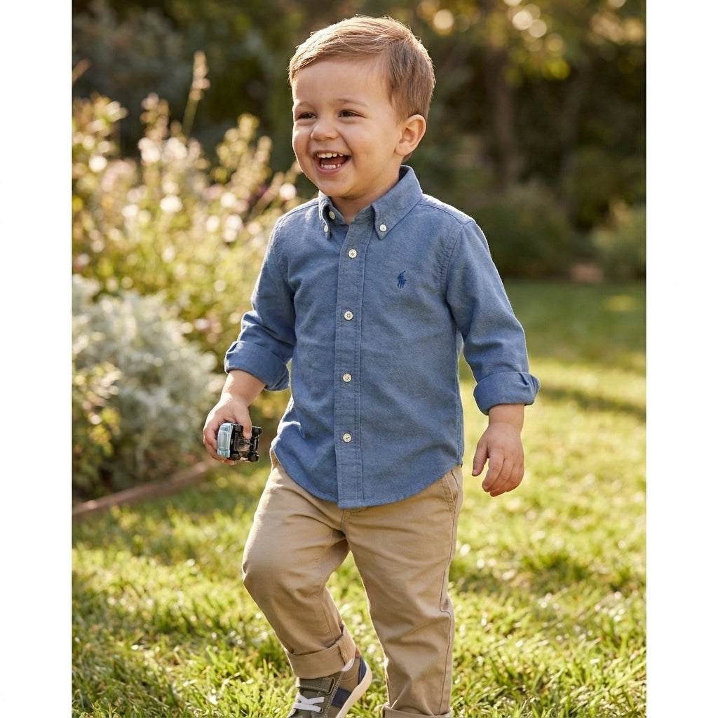 Denim Blue Button Down Shirt | Ralph Lauren
