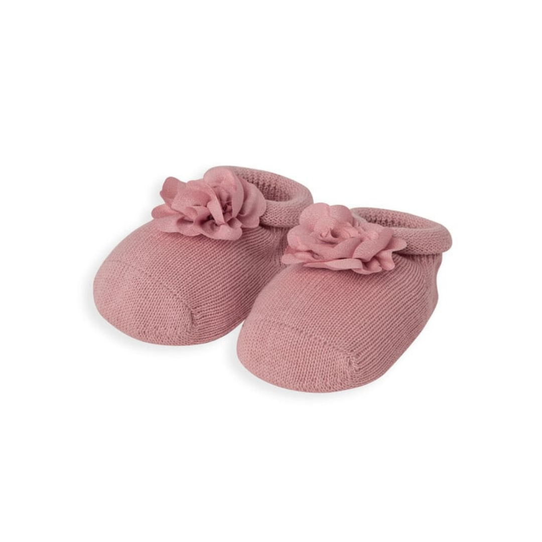 Flower Knitted Hat & Booties Set | Mamas & Papas