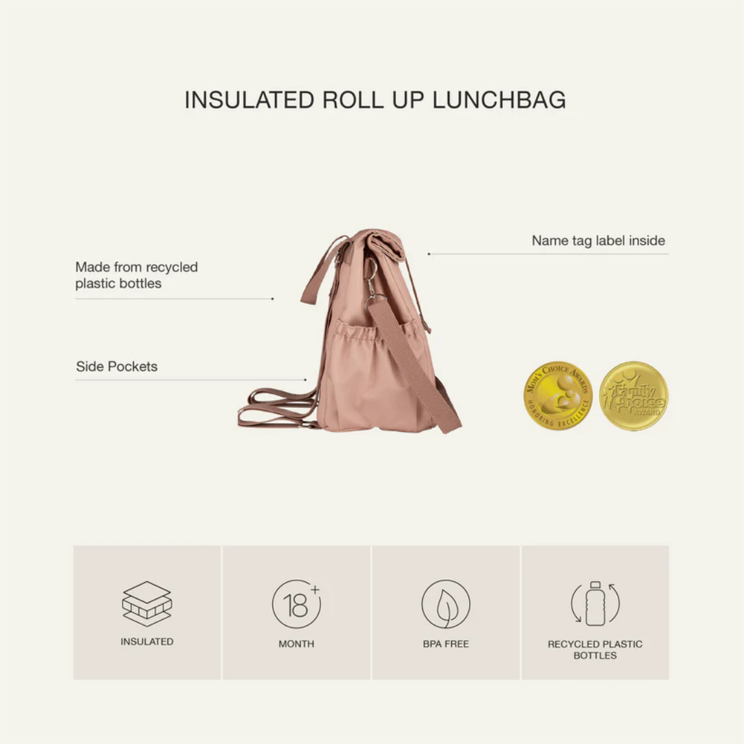 Citron Insulated Rollup Lunch Bag Cherry
