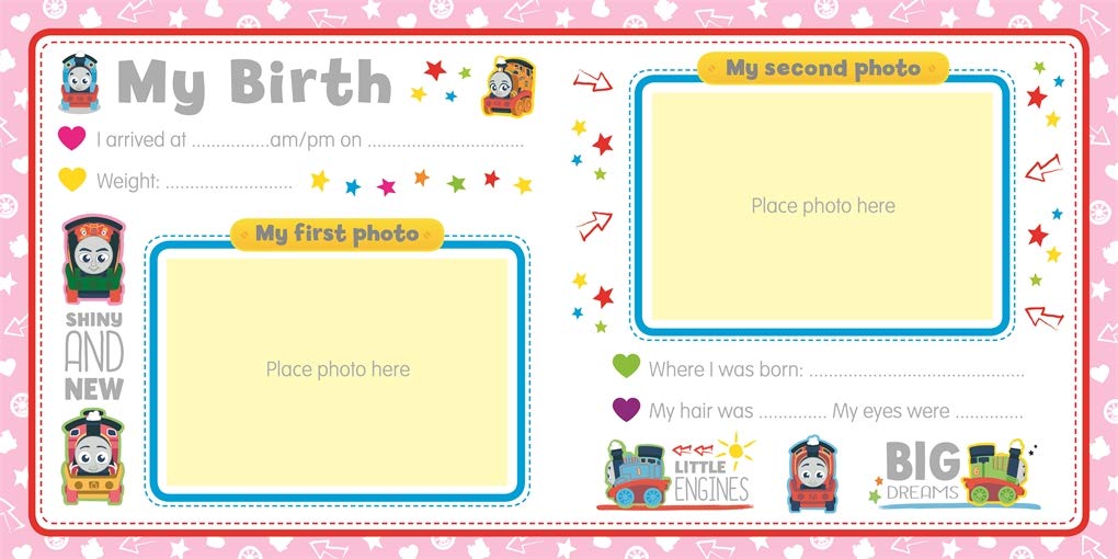 My First Thomas & Friends: Baby Record Book