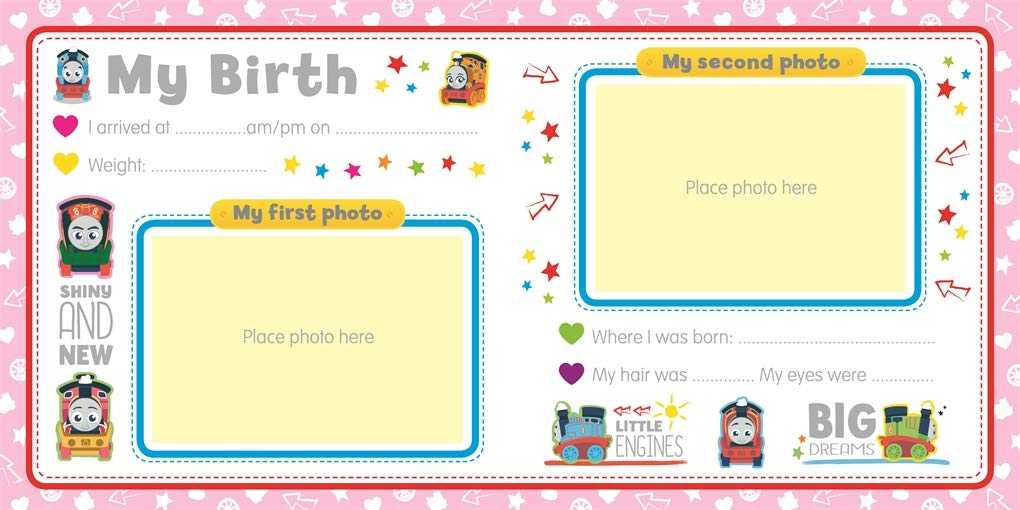 My First Thomas & Friends: Baby Record Book