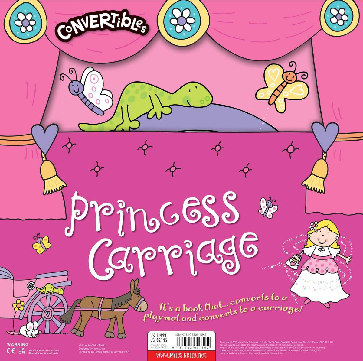 Convertible Princess Carriage | Miles Kelly
