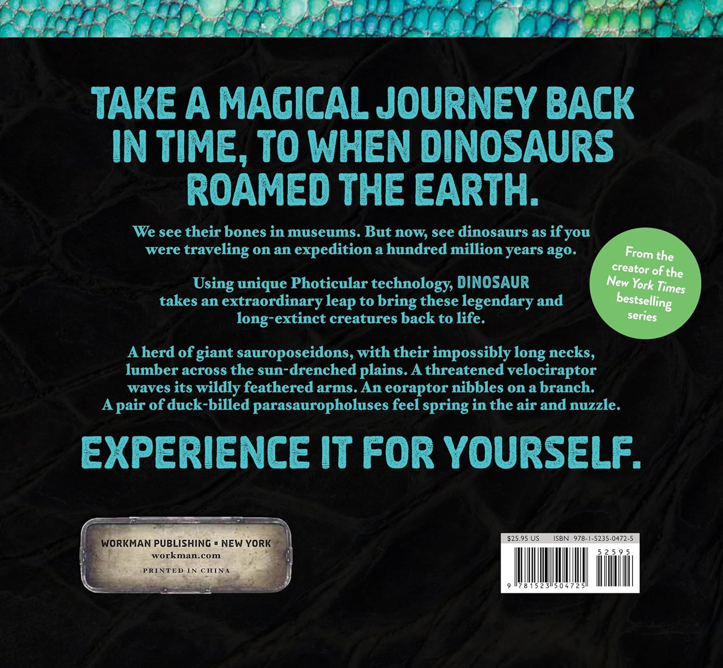 A Photicular Book - Dinosaur by Dan Kainen and Kathy Wollard