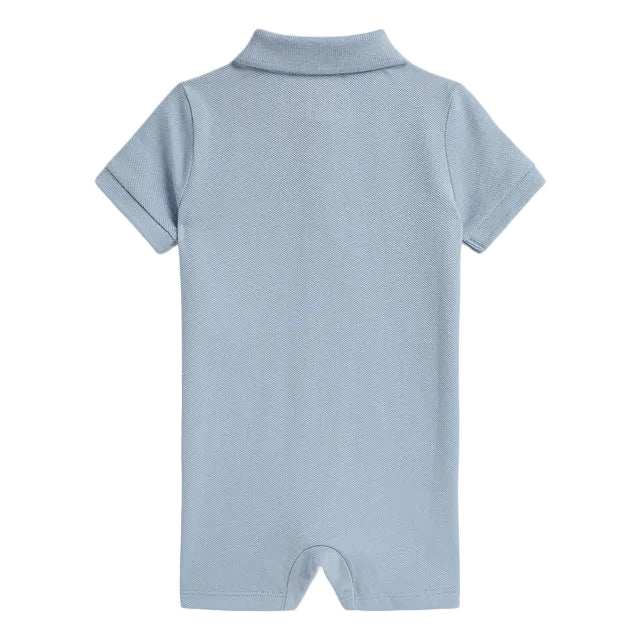 Big Pony Cotton Mesh Polo Shortall | Ralph Lauren