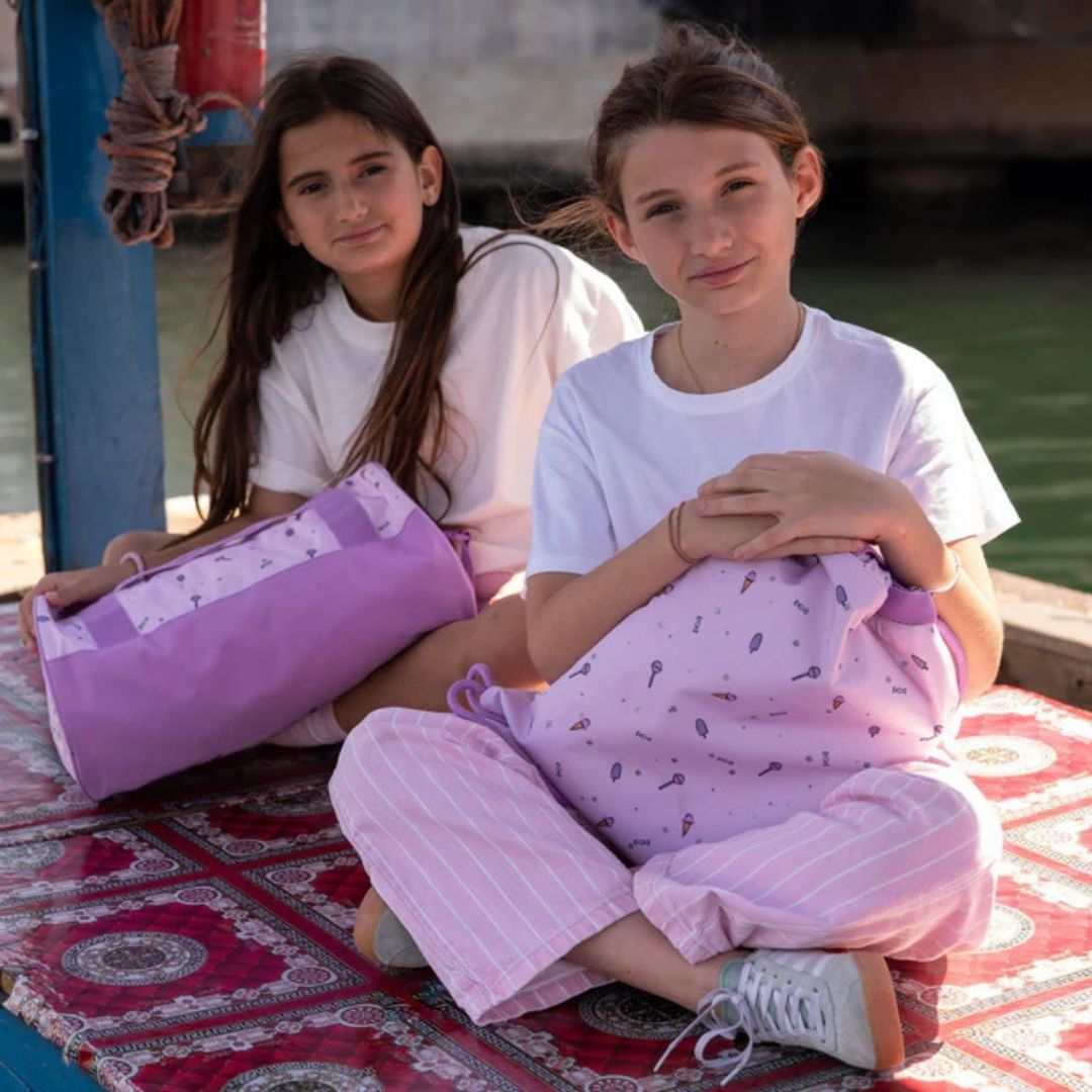 Drawstring Wet Bag - Stormy Unicorn | Citron