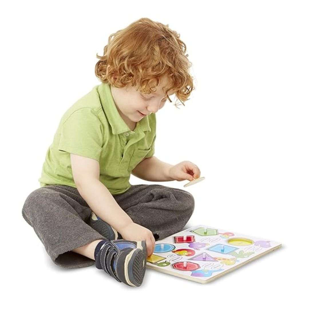 Lift & See PEG Puzzle | Melissa & Dough