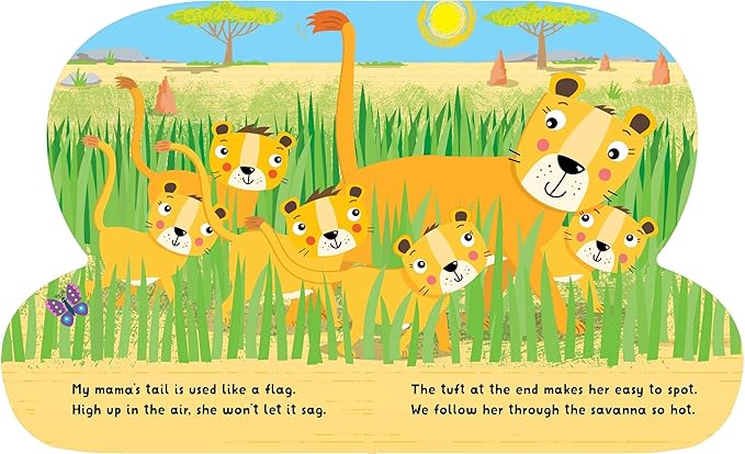 Little Tails: I'm Leo the Lion: Board Book with Plush Tail