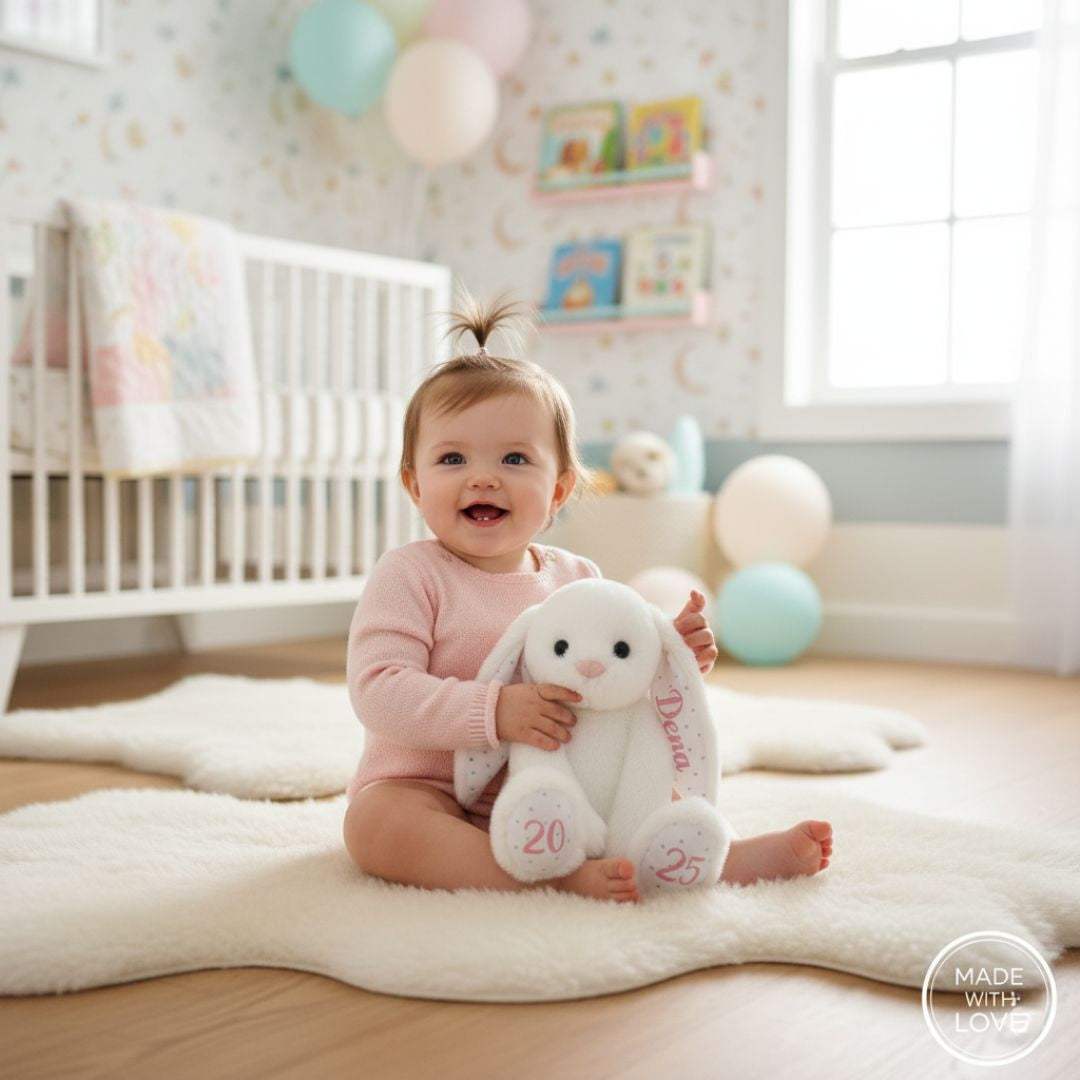 Lulla Bunny |Personalised Plush Keepsake by Bundle Company