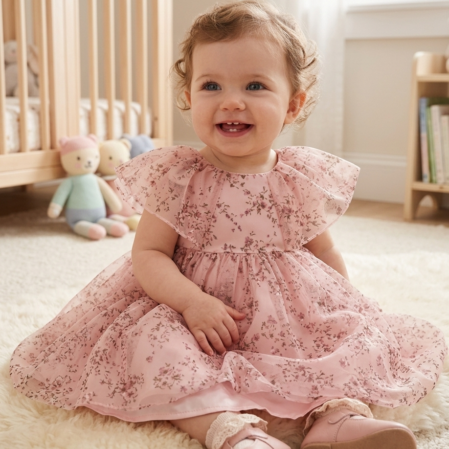 Pink Floral Dress | Monsoon