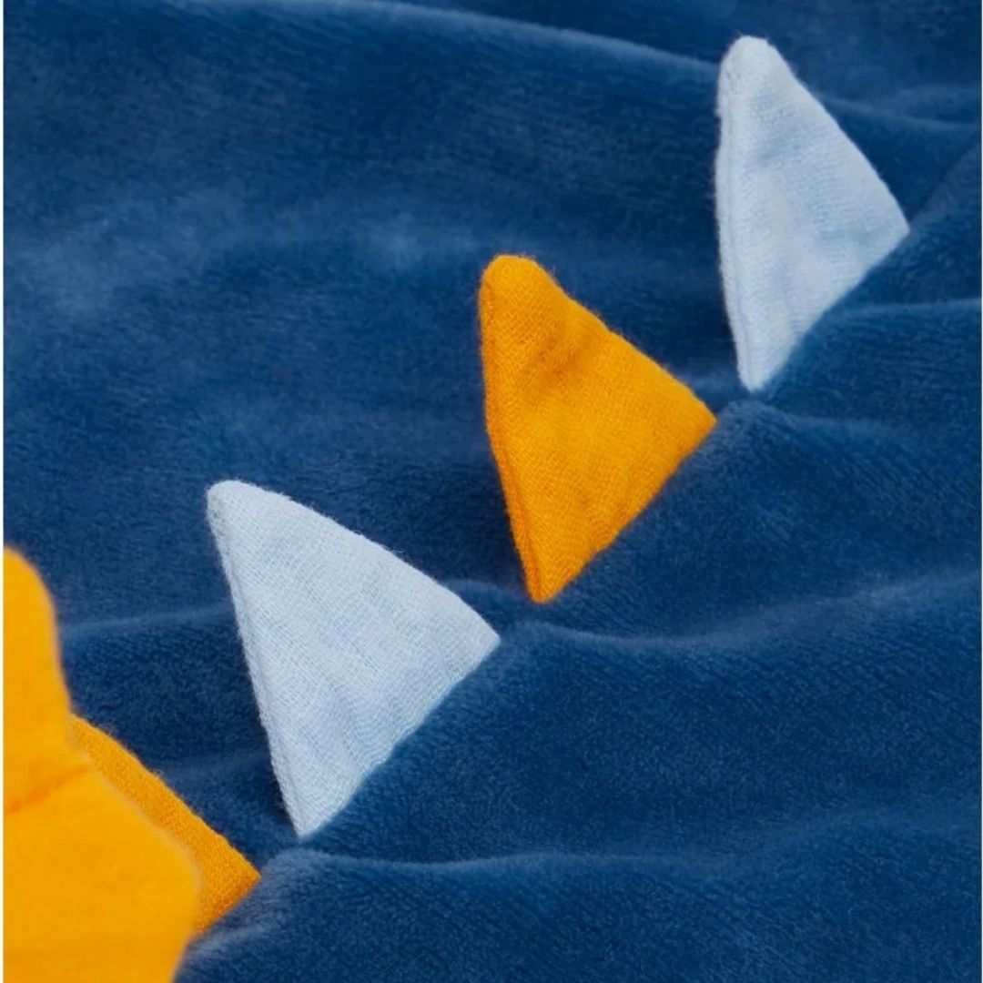 Security Blanket -Blue Dino