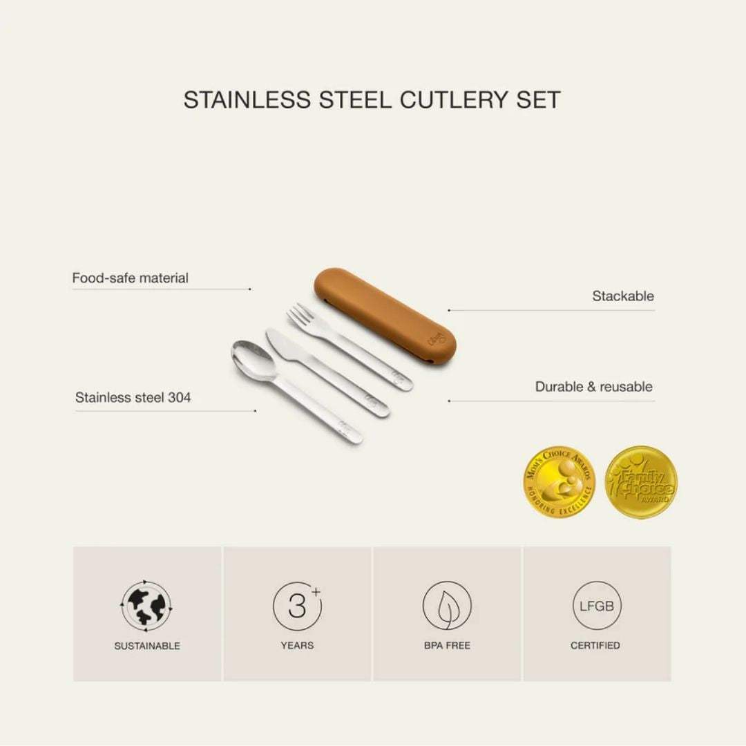 Stainless Steel Cutlery Set Blush- Pink | Citron
