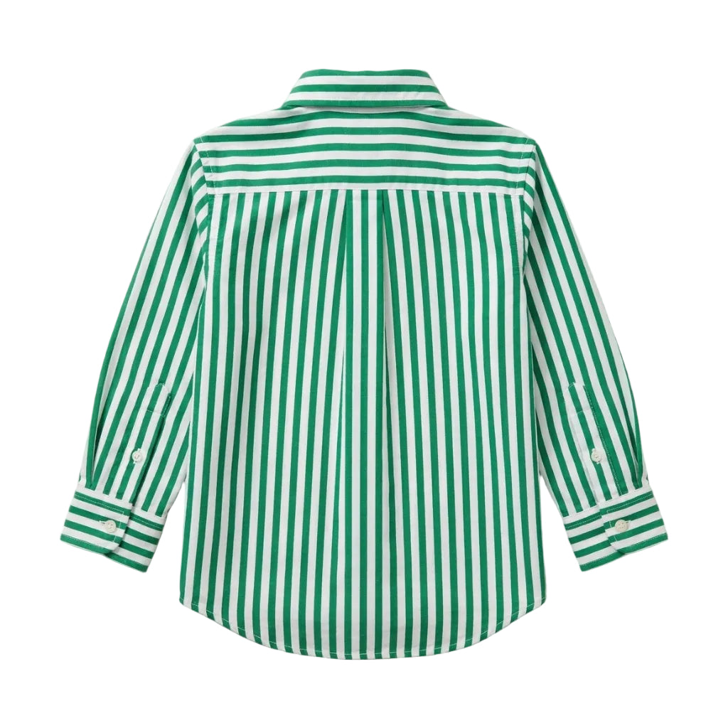 Striped Cotton Poplin Shirt