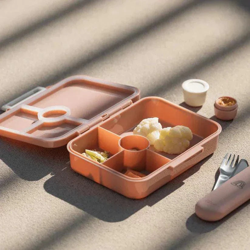Tritan Lunch Box - 4 Compartments - Blush Pink | Citron