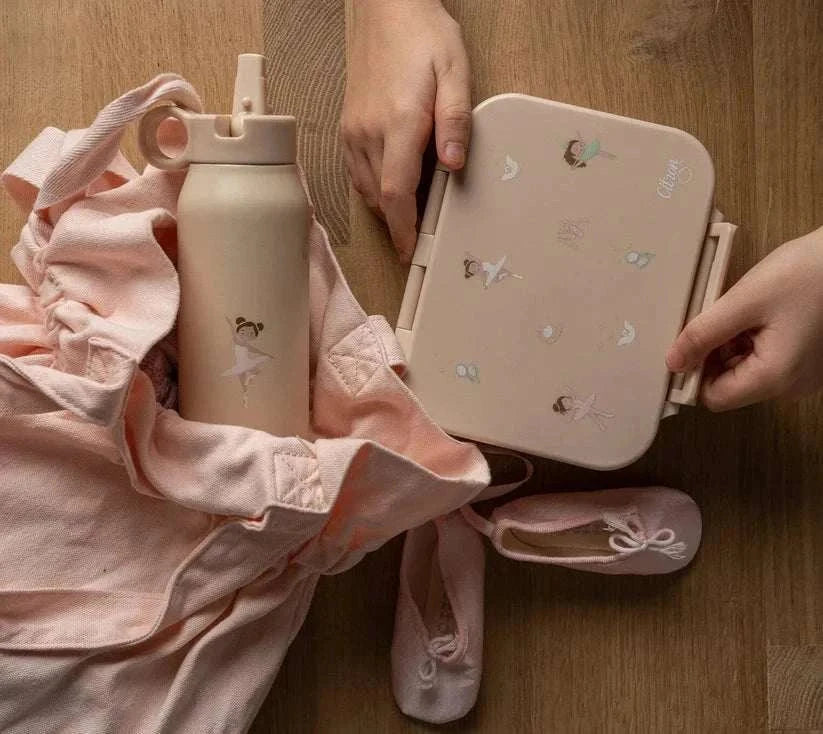 Tritan Snack Box - 3 compartment - Ballerina