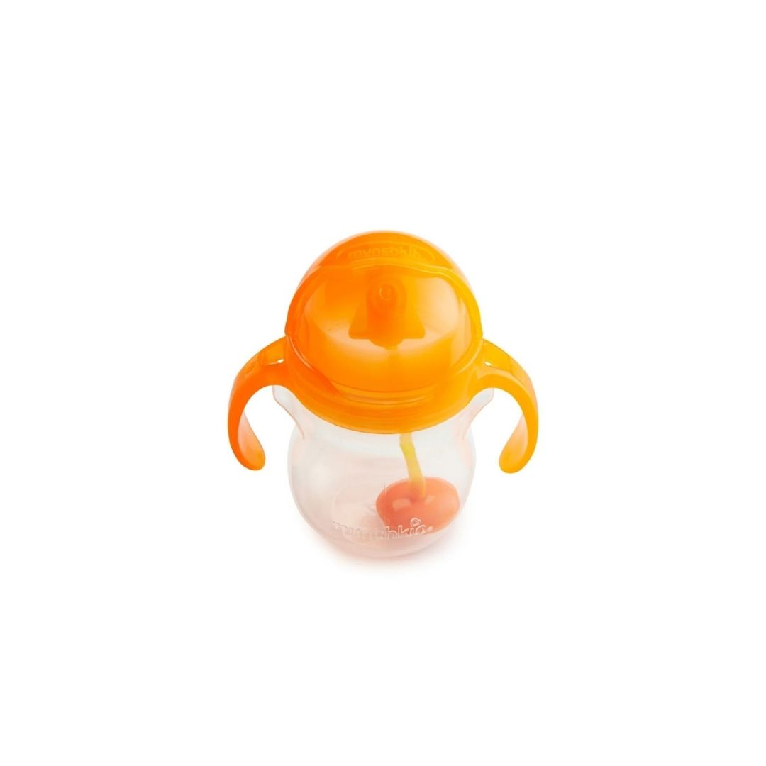 Weighted Straw Cup Orange | Munchkin