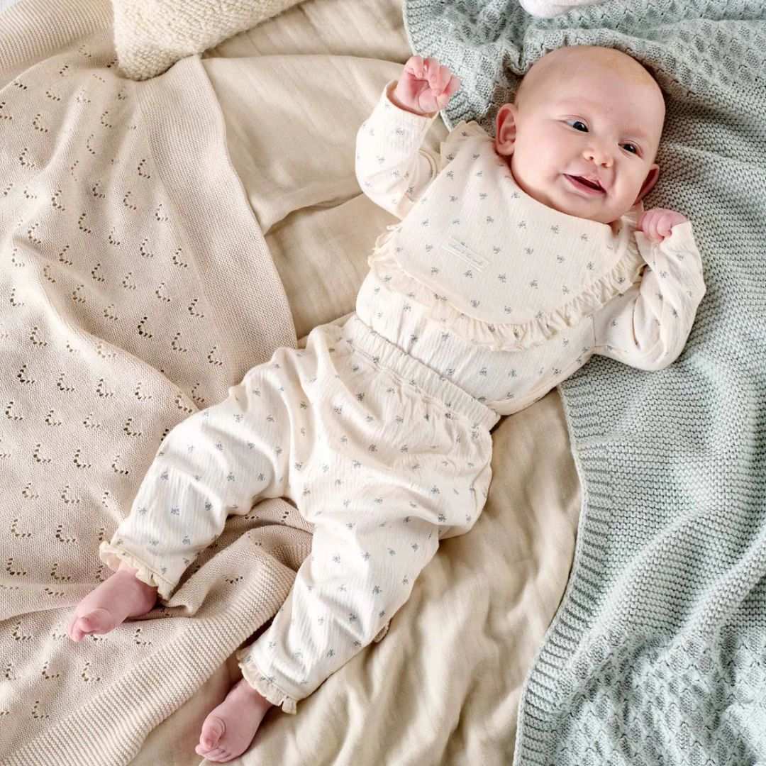 Welcome to the World Ditsy 3 Piece Set Babysuit | Mamas and Papas