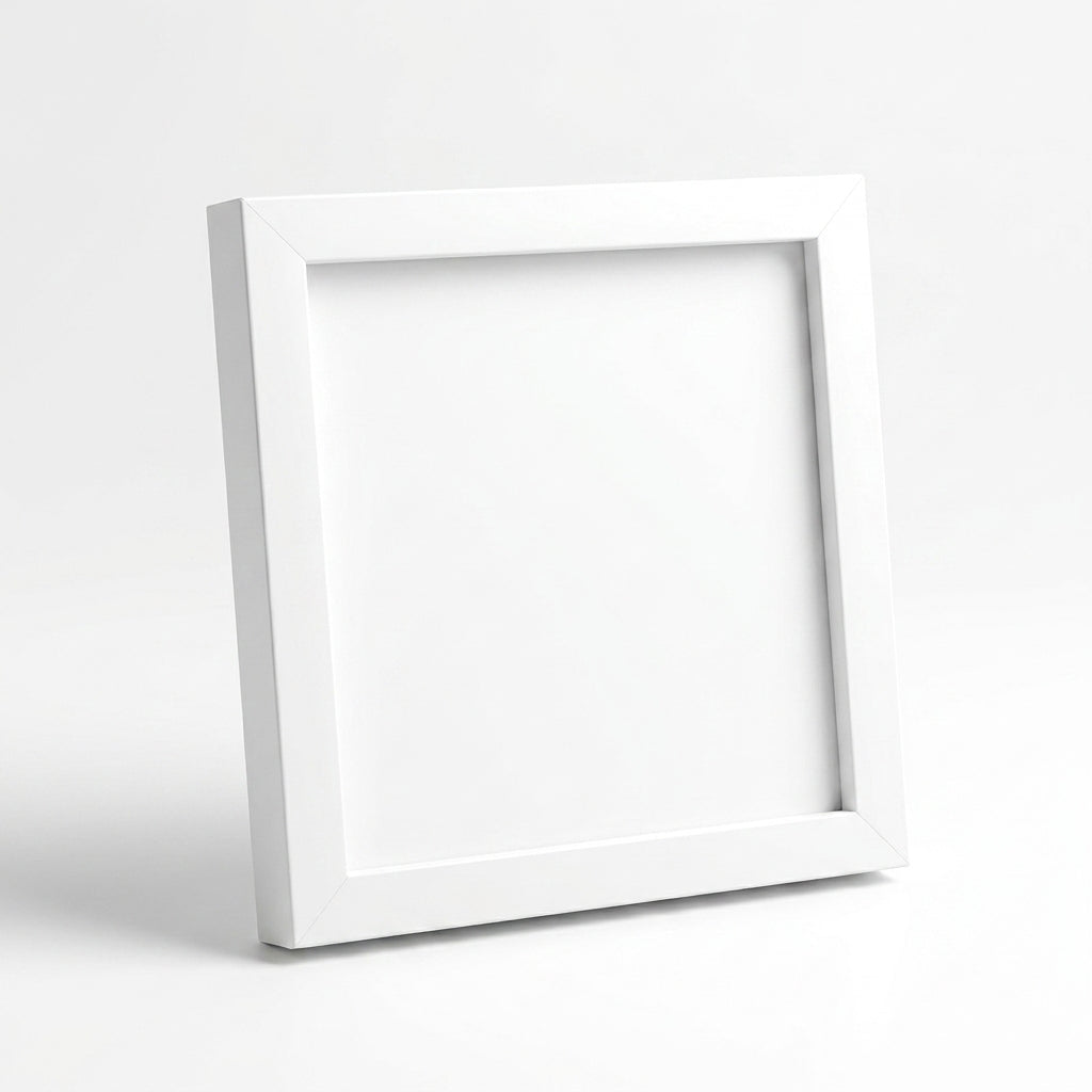 White Small Photo Frame