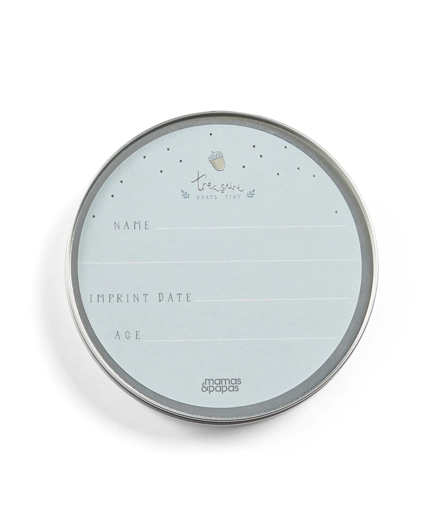 Imprint Tin Forever Treasured Blue