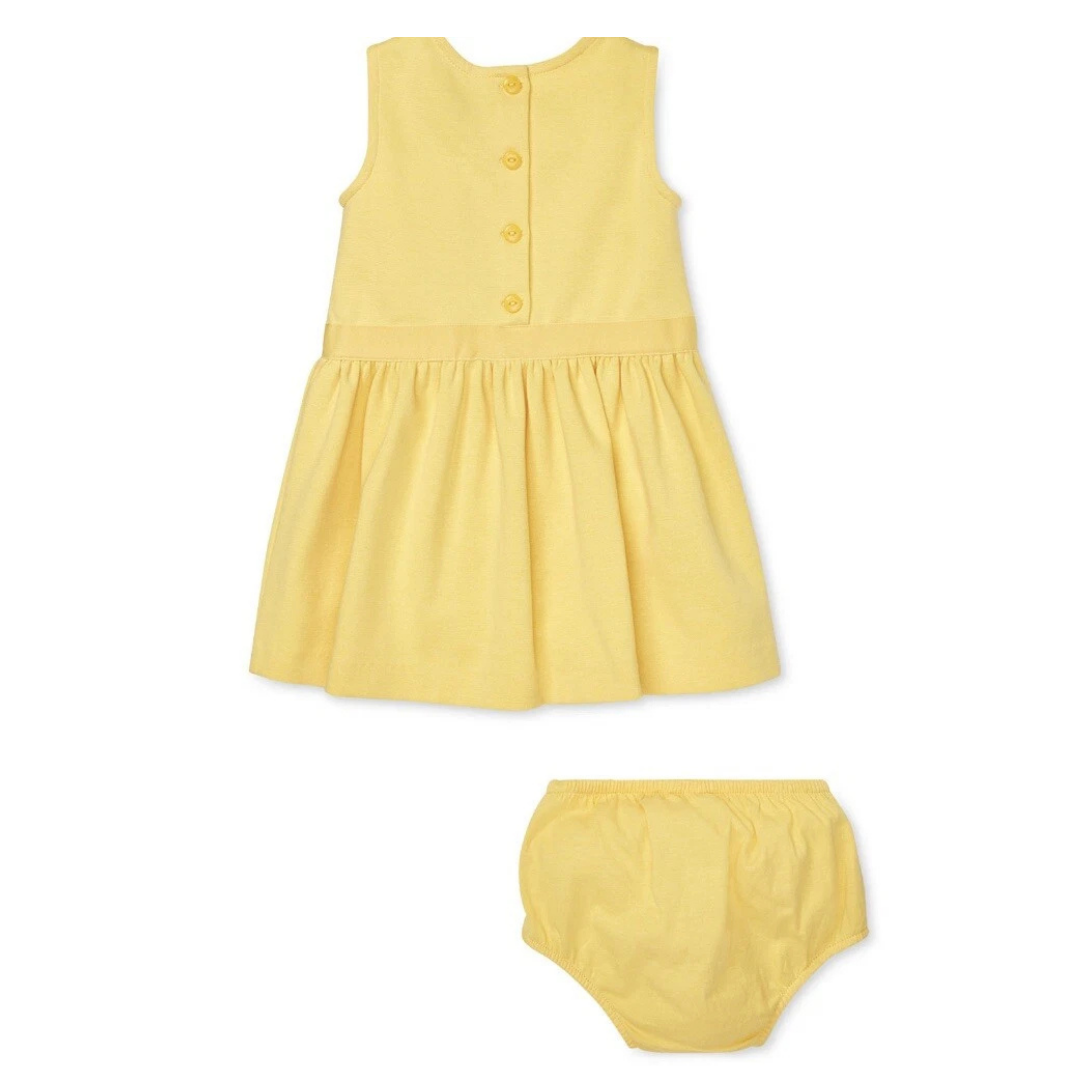 Yellow Bow Dress & Bloomer | Ralph Lauren