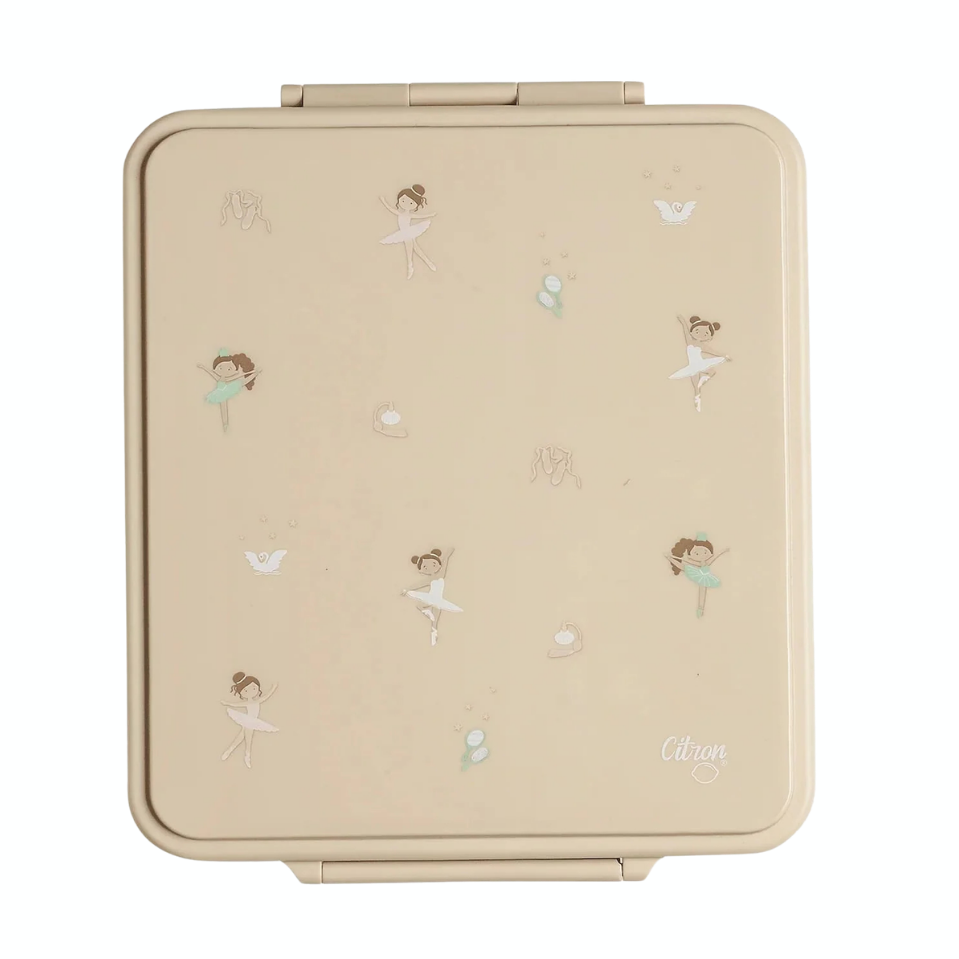 Grand Lunchbox with Food Jar - Ballerina |Citron