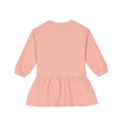 Kenzo Paris Girls Pink Logo Dress – Luxury Designer Kidswear