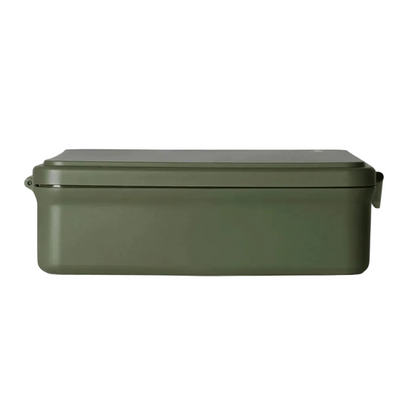 Citron Grand Lunchbox with Food Jar - Olive Green