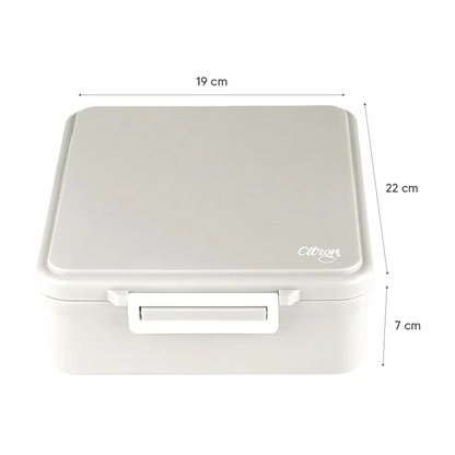 Citron Grand Lunchbox with Food Jar - Olive Green