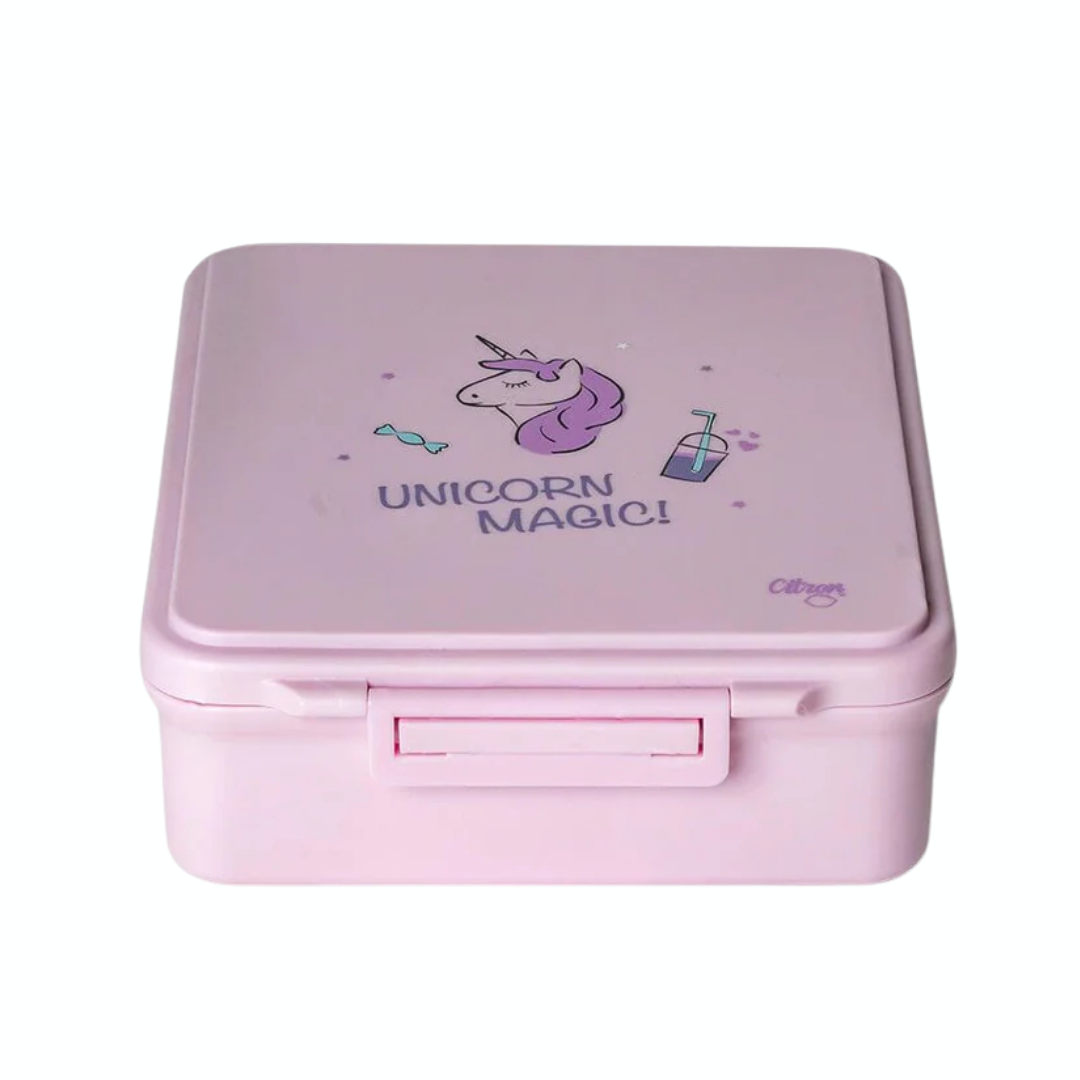 Grand Lunchbox with Food Jar - Stormy Unicorn | Citron