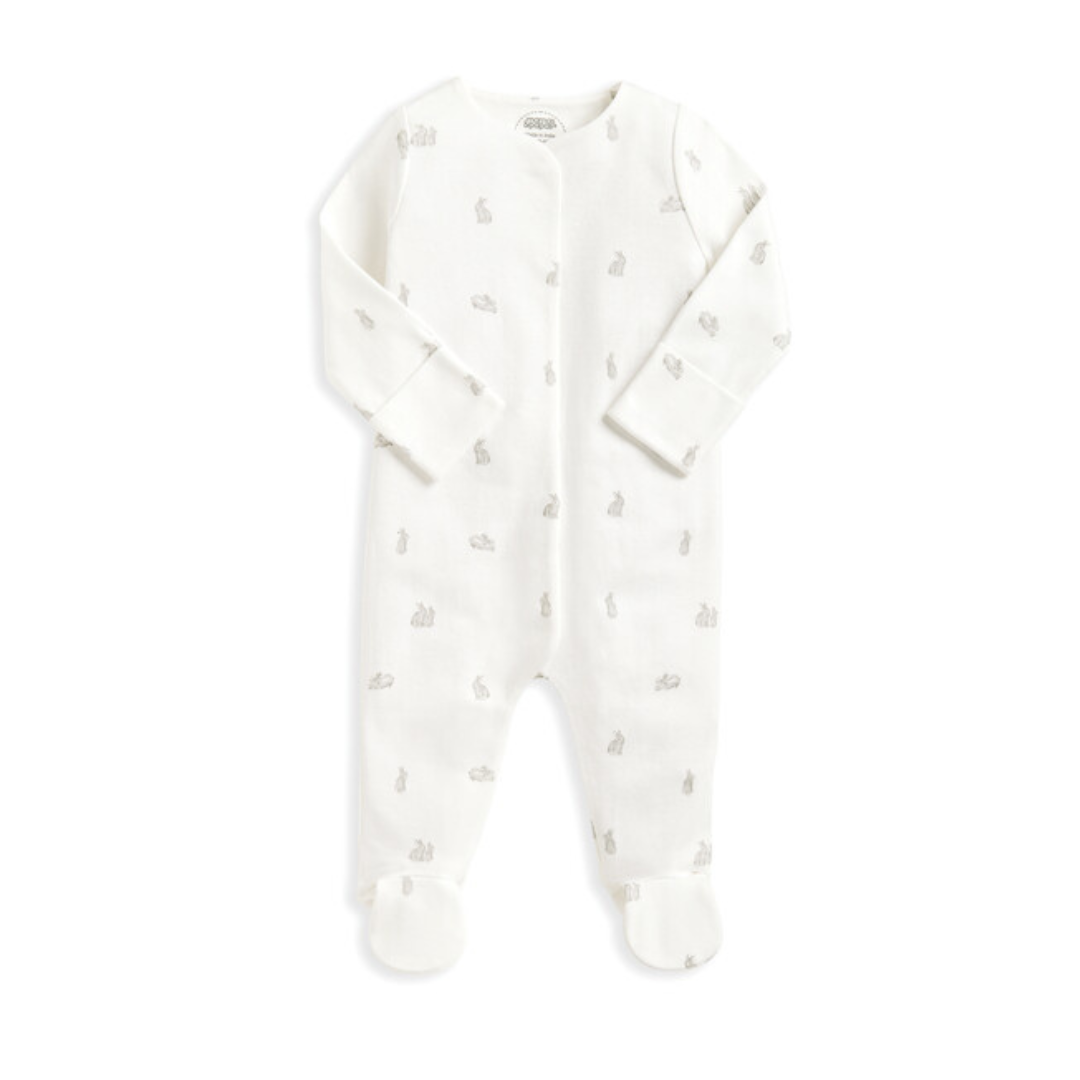 Bunny Sleepsuit, Bodysuit & Hat| Mamas & Papas