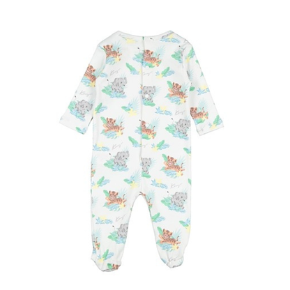 White Animal Babygrow Gift Set | Kenzo