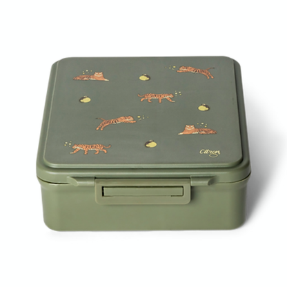 Grand Lunchbox with Food Jar - Tiger | Citron