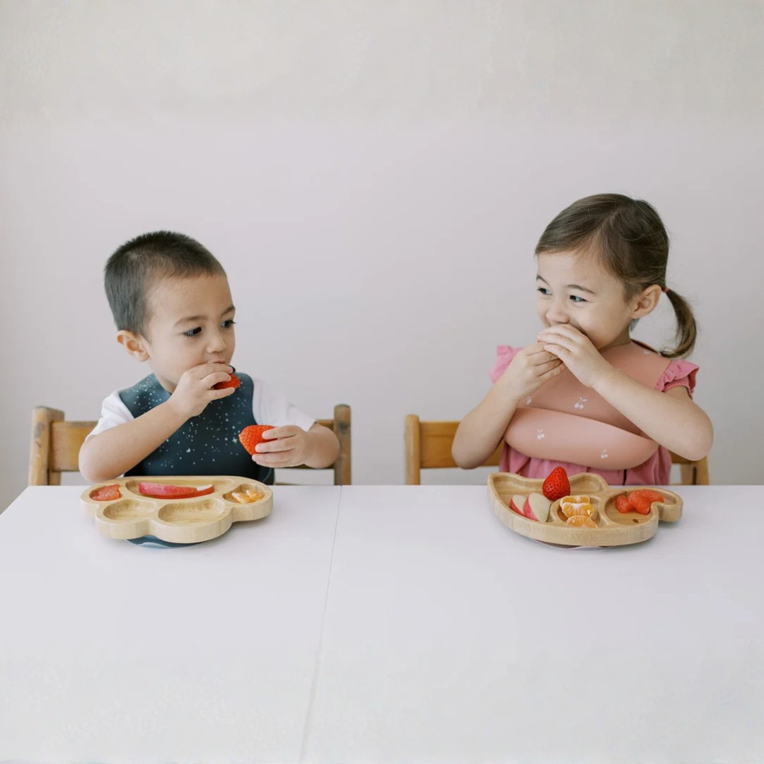 Bamboo Elephant Set - Dusty Pink