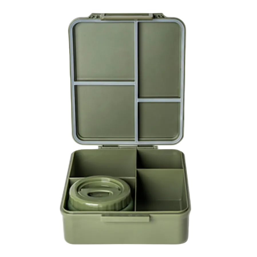 Grand Lunchbox with Food Jar - Tiger | Citron