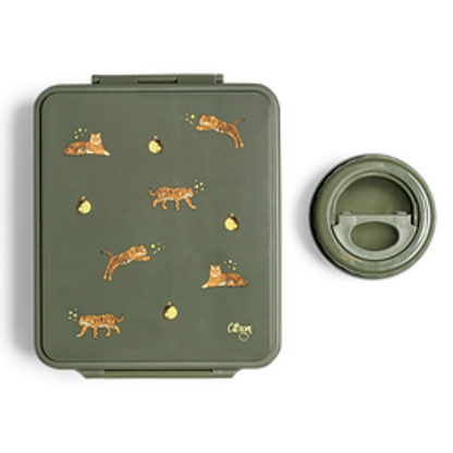 Grand Lunchbox with Food Jar - Tiger | Citron