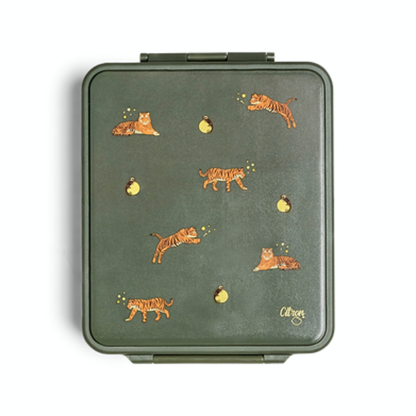 Grand Lunchbox with Food Jar - Tiger | Citron
