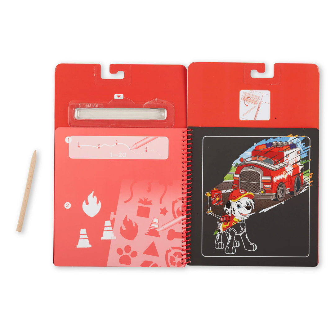 Paw The Patrol Scratch Art Set