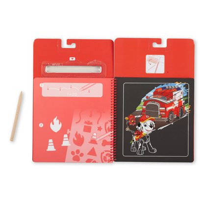 Paw The Patrol Scratch Art Set