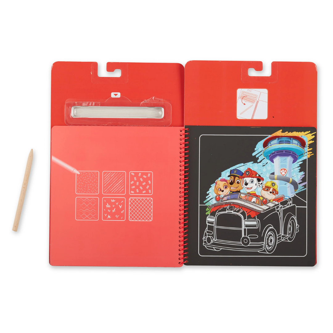 Paw The Patrol Scratch Art Set