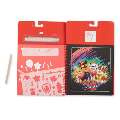 Paw The Patrol Scratch Art Set