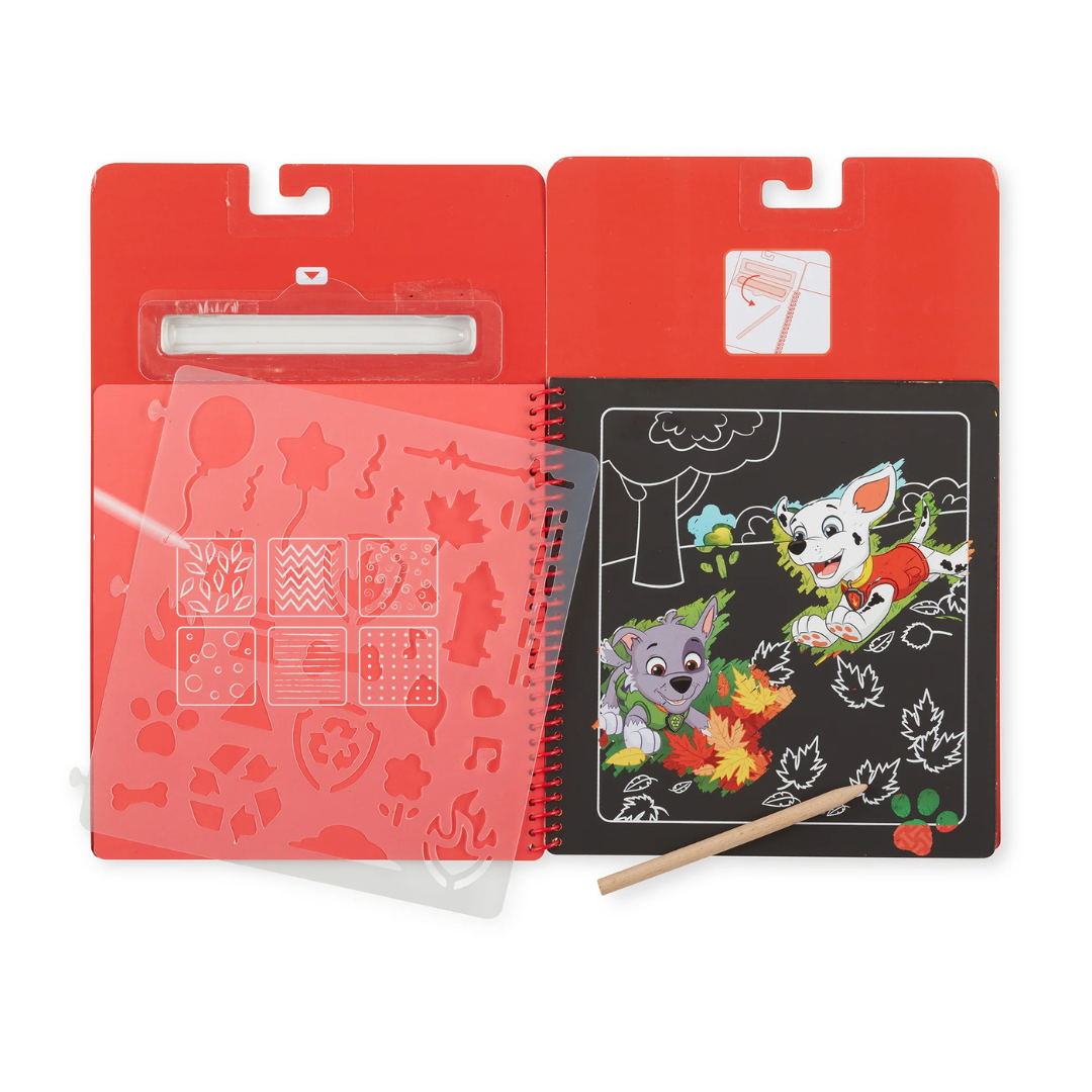 Paw The Patrol Scratch Art Set