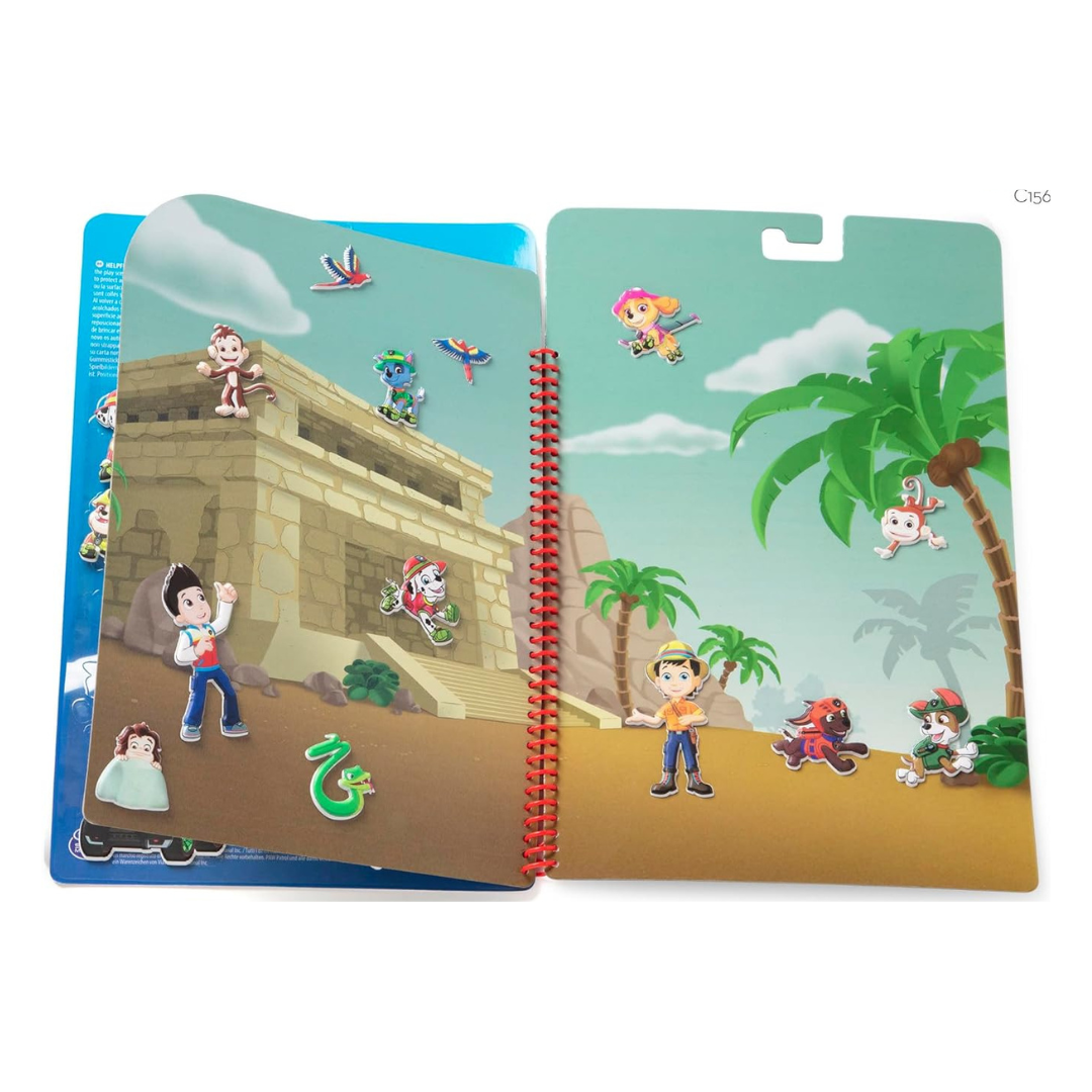 Paw The Patrol Restickable Puffy Stickers Set