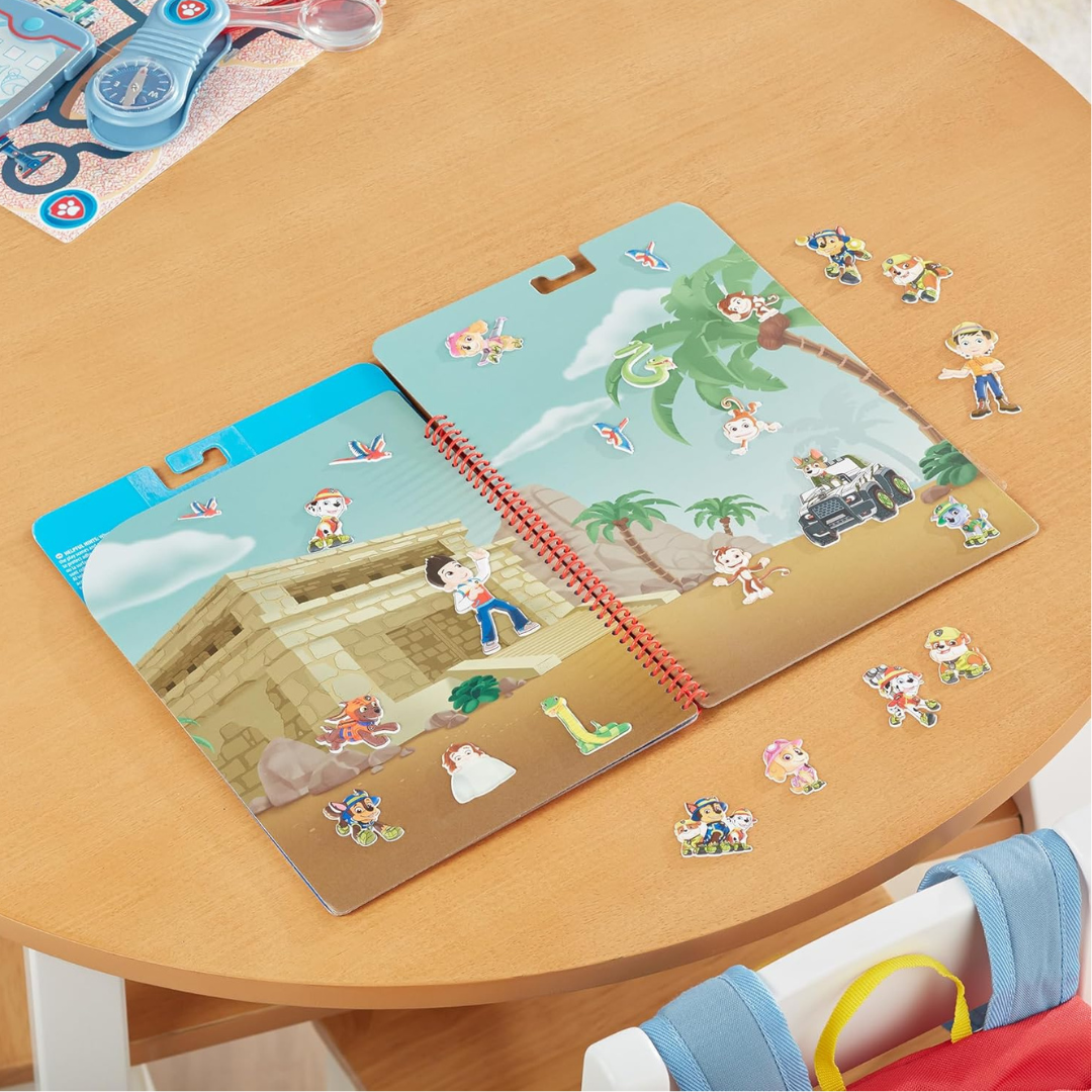 Paw The Patrol Restickable Puffy Stickers Set