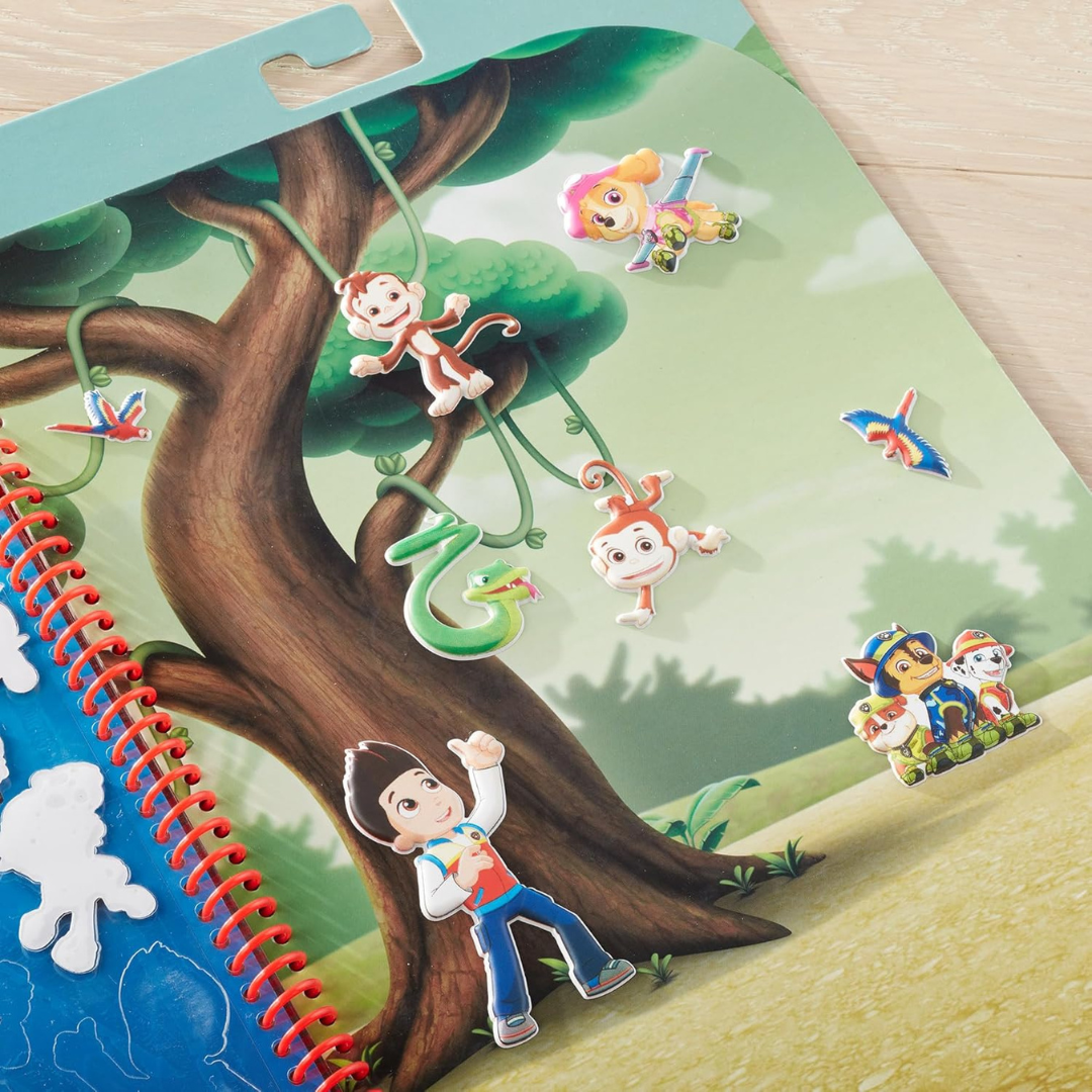 Paw The Patrol Restickable Puffy Stickers Set