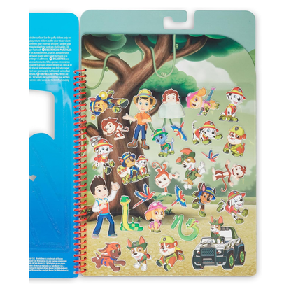 Paw The Patrol Restickable Puffy Stickers Set