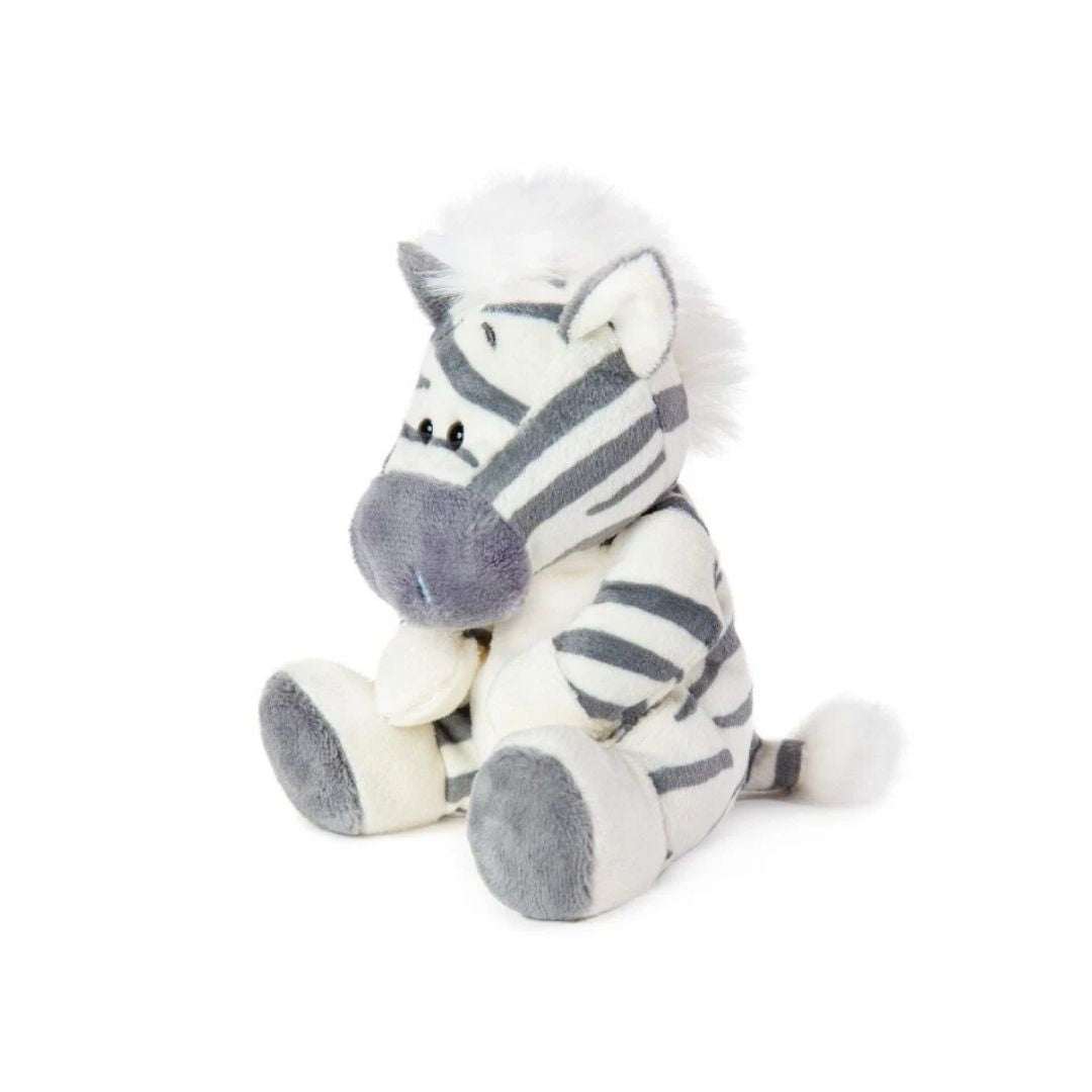 Zig Zag the Zebra soft toy from My Blue Nose Friends 11cm plush collectible