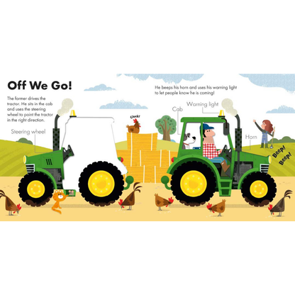 First Tractor Introduction for Toddlers | Beep Beep Farm Fun